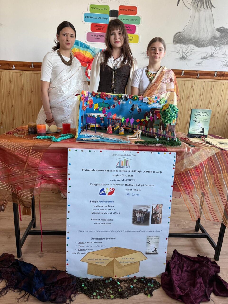 Șase echipe de la Colegiul „Motrescu” Rădăuți s-au calificat cu punctaj maxim la Concursul „CDIdei în cărți”