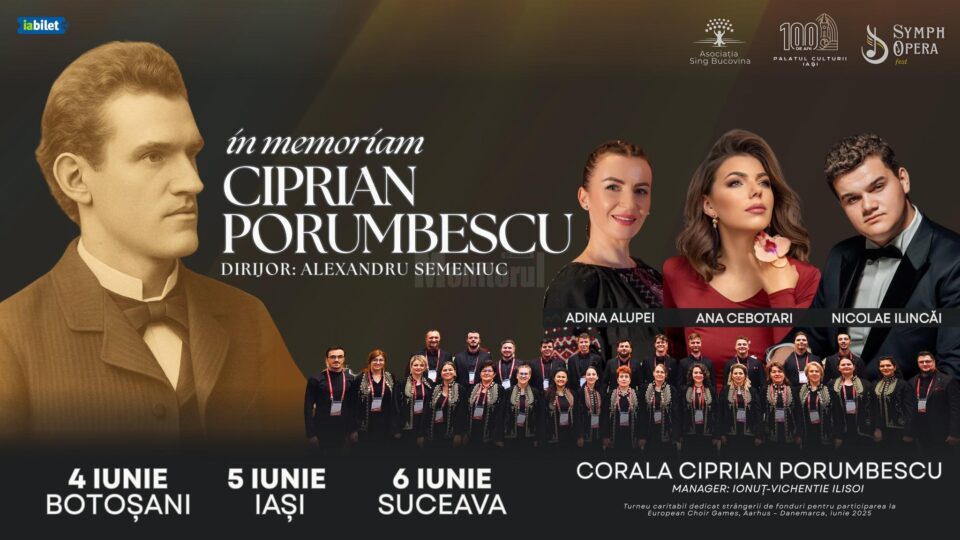Soprana Ana Cebotari, tenorul Nicolae Ilincăi și pianista Adina Alupei, vineri, în concert, pe scena suceveană Soprana Ana Cebotari, tenorul Nicolae Ilincăi și pianista Adina Alupei, vineri, în concert, pe scena suceveană