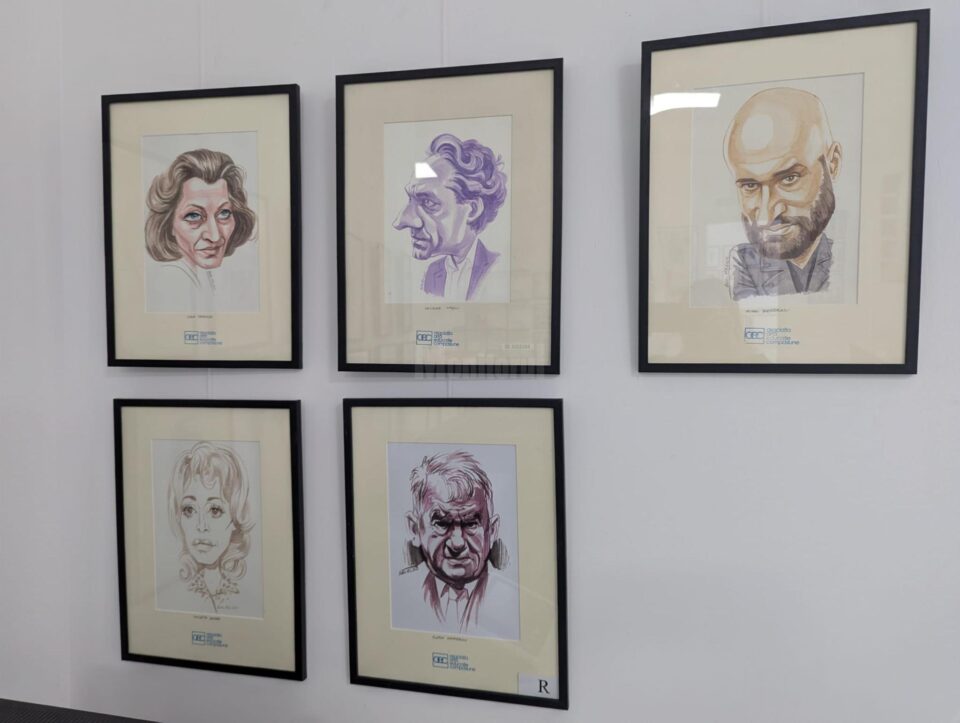 Emoția și personalitatea artistică a 100 de actori se regăsesc în portretele realizate de caricaturistul Ovidiu Stanciu, expuse la Galeria Zamca