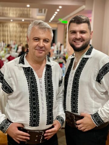 Florin Mucea si fiul său Vasile
