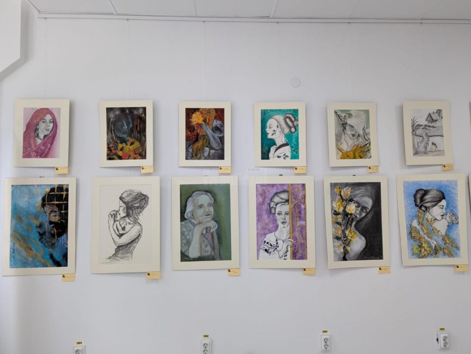 Doina Aldea a expus la Galeria de artă Zamca
