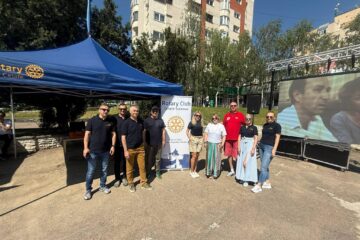 ”Proiect de Siguranță Rutieră” inițiat de Rotary Club Cetate Suceava, desfășurat duminică, la Rădăuți