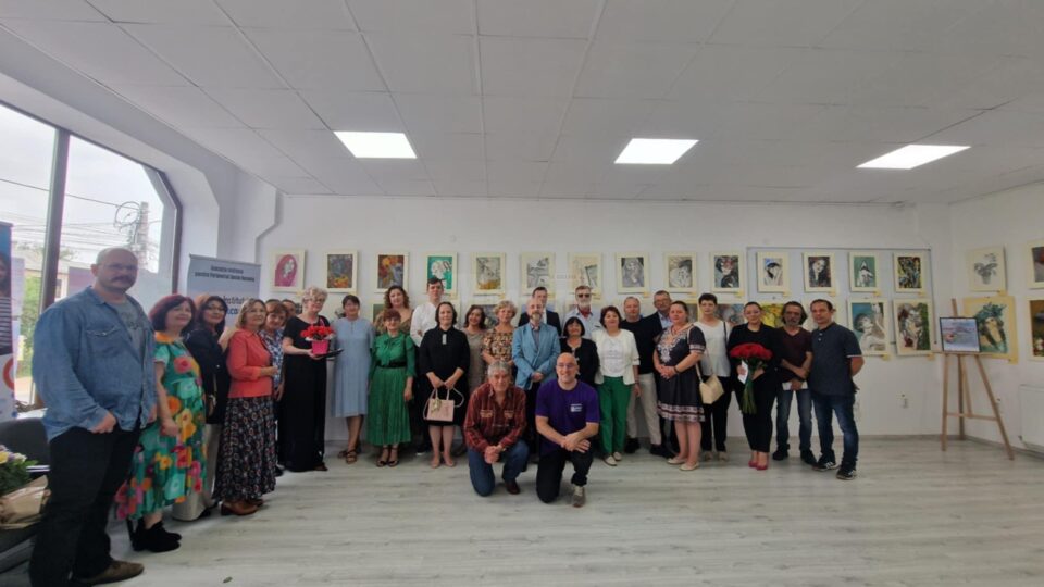 Doina Aldea a expus la Galeria de artă Zamca