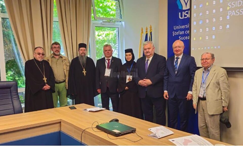 Înaltpreasfințitul Părinte Calinic a primit vizita delegației Universității de Stat din Chișinău, Republica Moldova