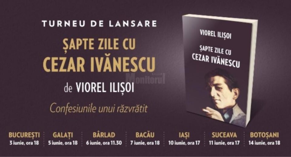 Turneu de lansare carte Viorel Ilisoi