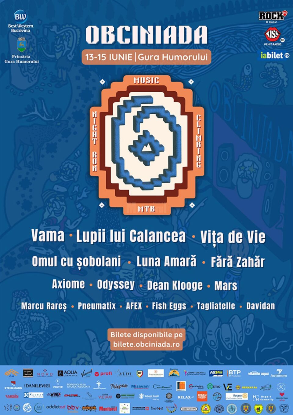 Prima ediție a festivalului Obciniada va avea loc în perioada 13 - 15 iunie, la Gura Humorului