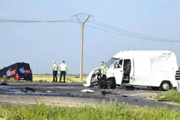 Accidentul de la Făurei. Foto ISU Brăila