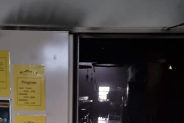 Incendiu la sala de sport situată la ultimul etaj al Complexului Comercial "Bucovina"