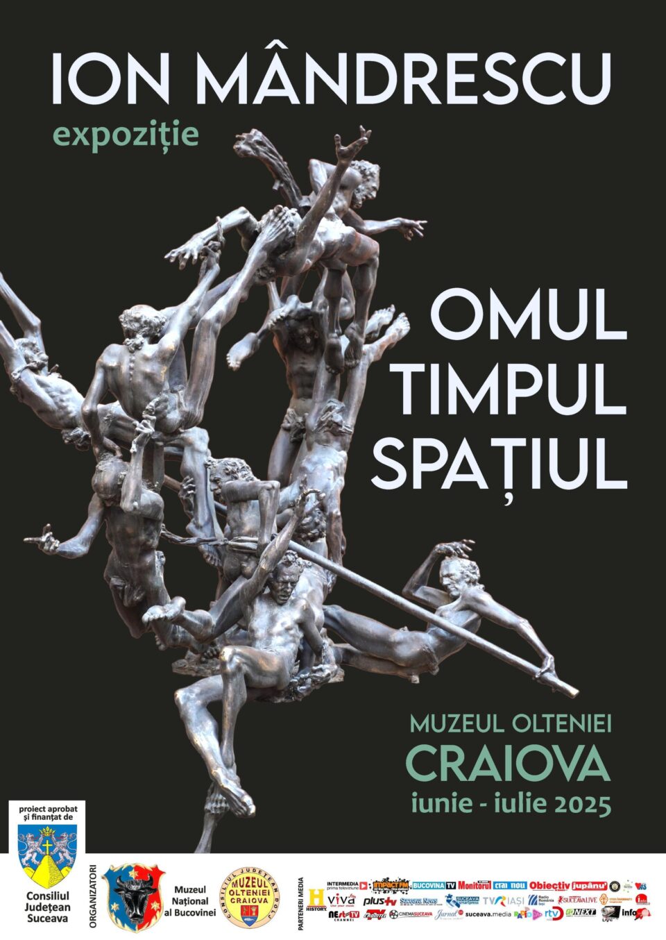 Expoziția Ion Mândrescu - „Omul, Timpul, Spațiul” ajunge la Craiova