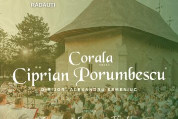 Corala „Ciprian Porumbescu” și THE DUO vor concerta, duminică, la Mănăstirea Bogdana