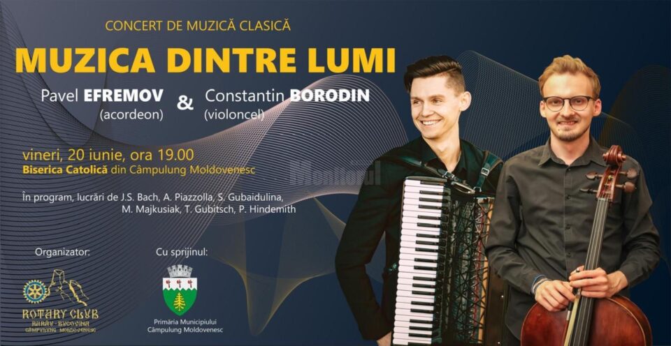 Concert de muzică clasică, la Biserica Romano-Catolică din Câmpulung Moldovenesc