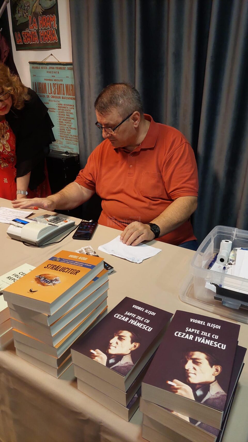 Trei ore de poveste și cu povești despre marele poet Cezar Ivănescu, spuse de scriitorul Viorel Ilișoi, la Suceava