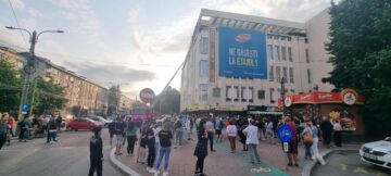 Incendiu la sala de sport situată la ultimul etaj al Complexului Comercial "Bucovina"