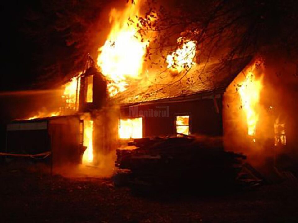 „Devastator incendiu la Ilișești”