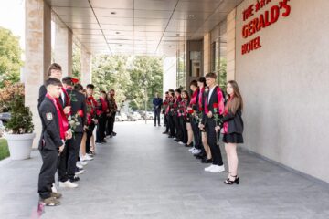 Gala absolvenților de gimnaziu la Colegiul Național „Eudoxiu Hurmuzachi” din Rădăuți