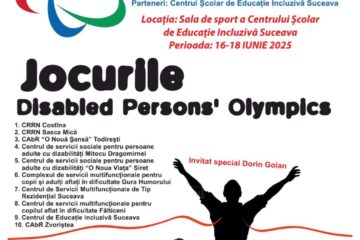 „Disabled Persons' Olympics”, ediția a IX-a, la Centrul Școlar de Educație Incluzivă Suceava