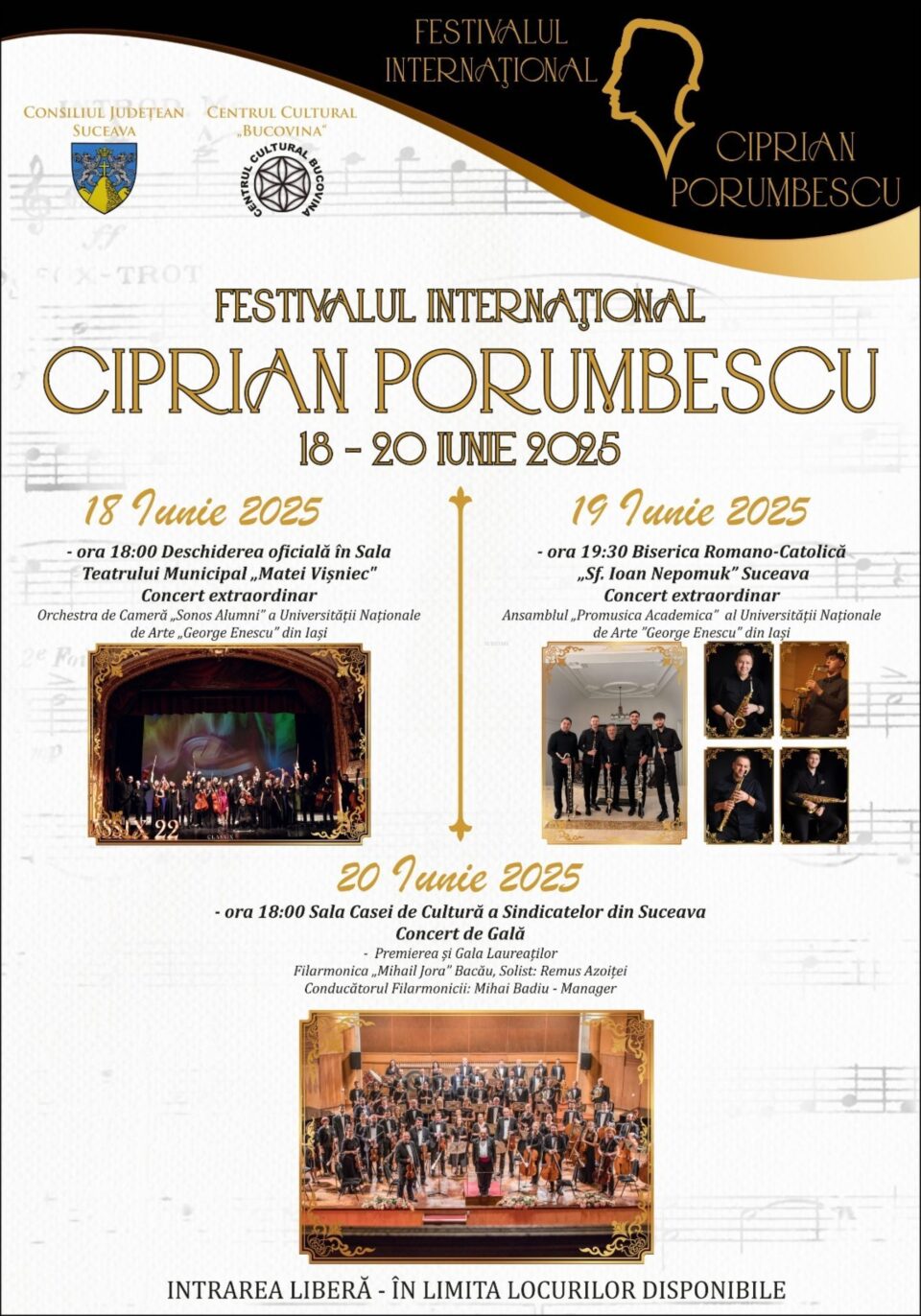 Începe Festivalul „Ciprian Porumbescuˮ