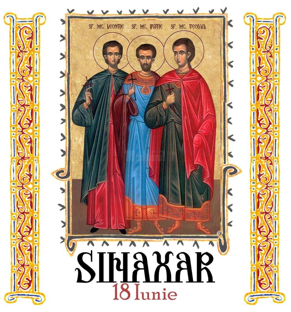 Sinaxar 18 iunie 2025