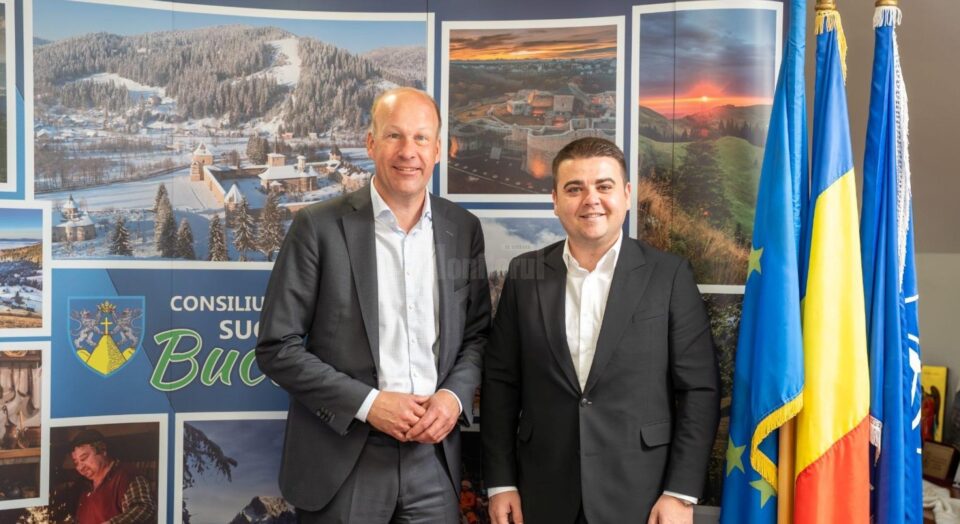 Președintele Consiliului Județean Suceava, Gheorghe Șoldan, s-a întâlnit miercuri cu președintele Consiliului Regional Schwaben, Martin Sailer Președintele Consiliului Județean Suceava, Gheorghe Șoldan, s-a întâlnit miercuri cu președintele Consiliului Regional Schwaben, Martin Sailer