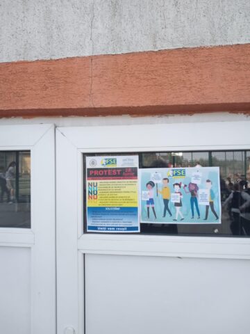 Protest, ieri, în școlile sucevene