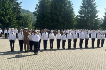 Prefectul Andronachi a participat la ceremonia de închidere a anului școlar la Colegiul Militar