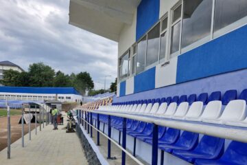 Scaune noi pe stadionul Areni