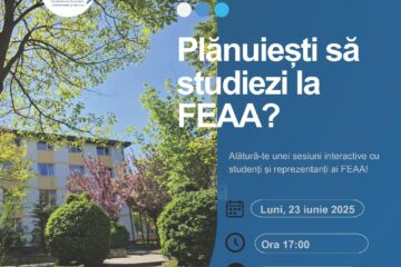 Facultatea de Economie, Administrație și Afaceri din USV își va prezenta oferta educațională pentru anul universitar 2025-2026