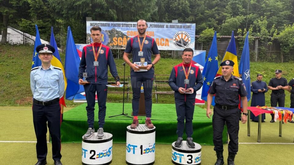 Pompierii suceveni au avut rezultate remarcabile la competiția Scări pe Toaca