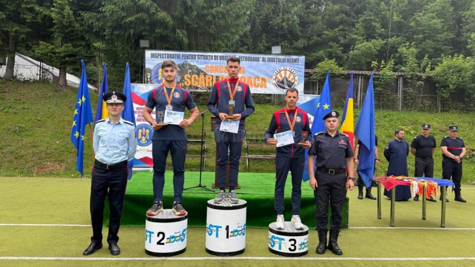Pompierii suceveni au avut rezultate remarcabile la competiția Scări pe Toaca