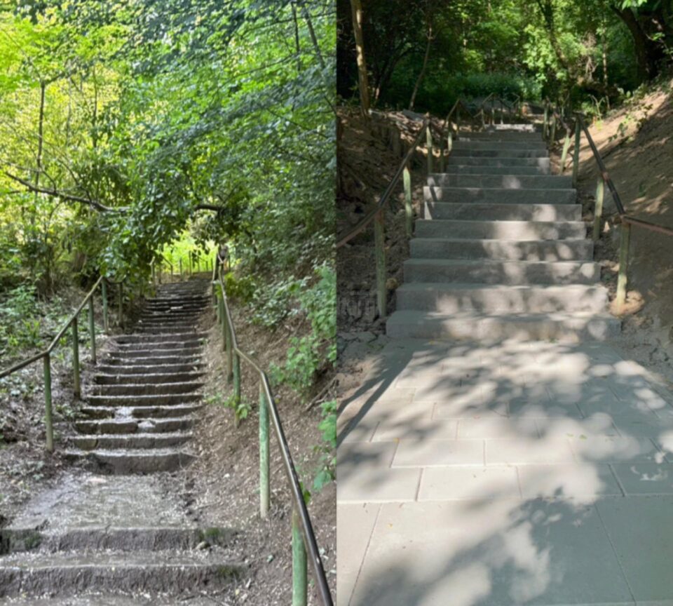 Accesul spre Cetate dinspre zona Mirăuți a fost refăcut 2