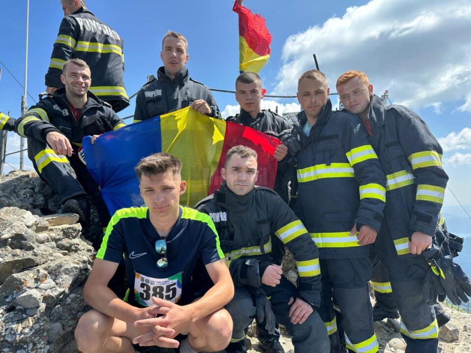 Pompierii suceveni au avut rezultate remarcabile la competiția Scări pe Toaca