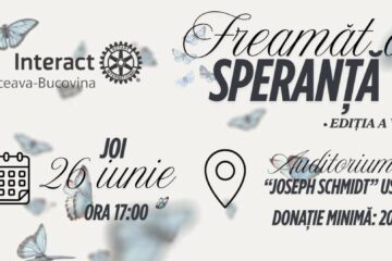Sucevenii sunt invitați la un spectacol cu scop umanitar la universitate, pentru a ajuta o adolescentă cu limfom Hodgkin