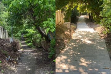Accesul spre Cetate dinspre zona Mirăuți a fost refăcut