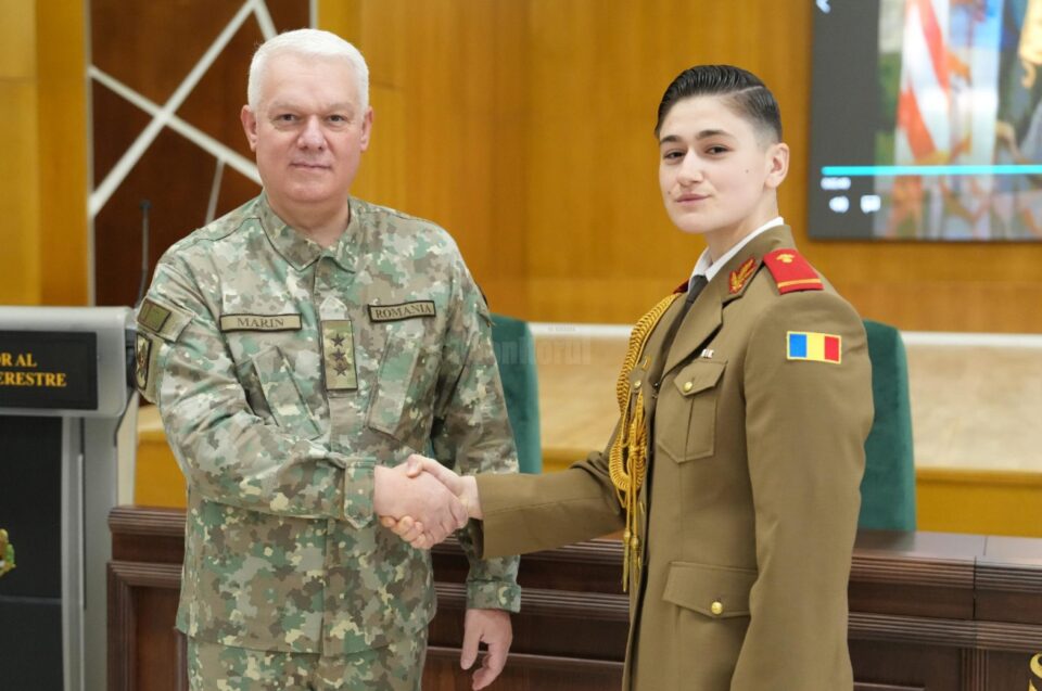 Miruna Gabriela Duracu, a devenit oficial ofițer al armatei române