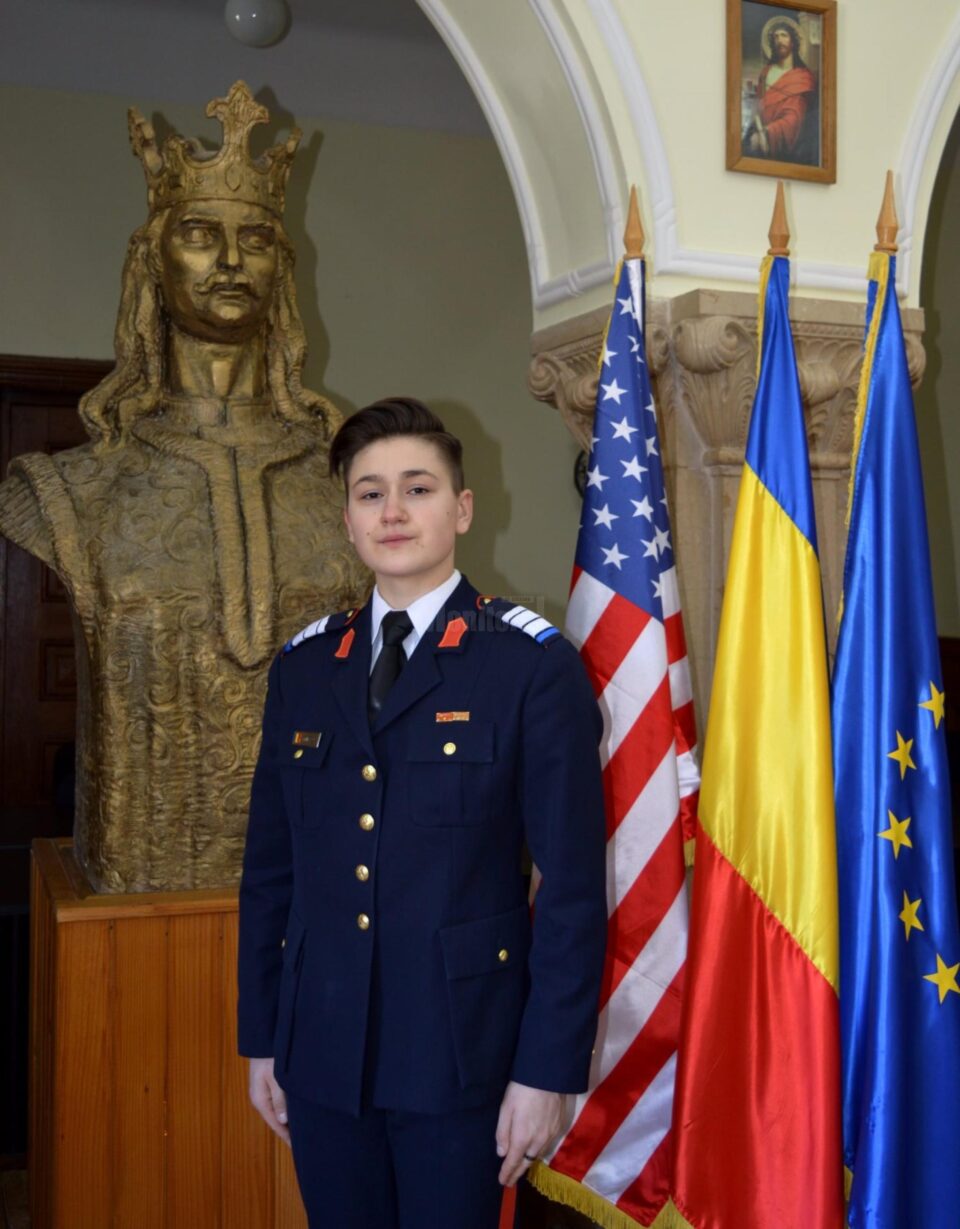 Miruna la Colegiul Militar din Campulung Moldovenesc