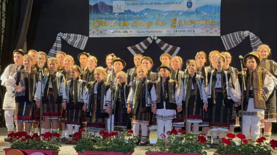 Festivalul de Folclor ,,Cânt cu drag în Bucovina’’, la a șaptea ediție, la Gura Humorului