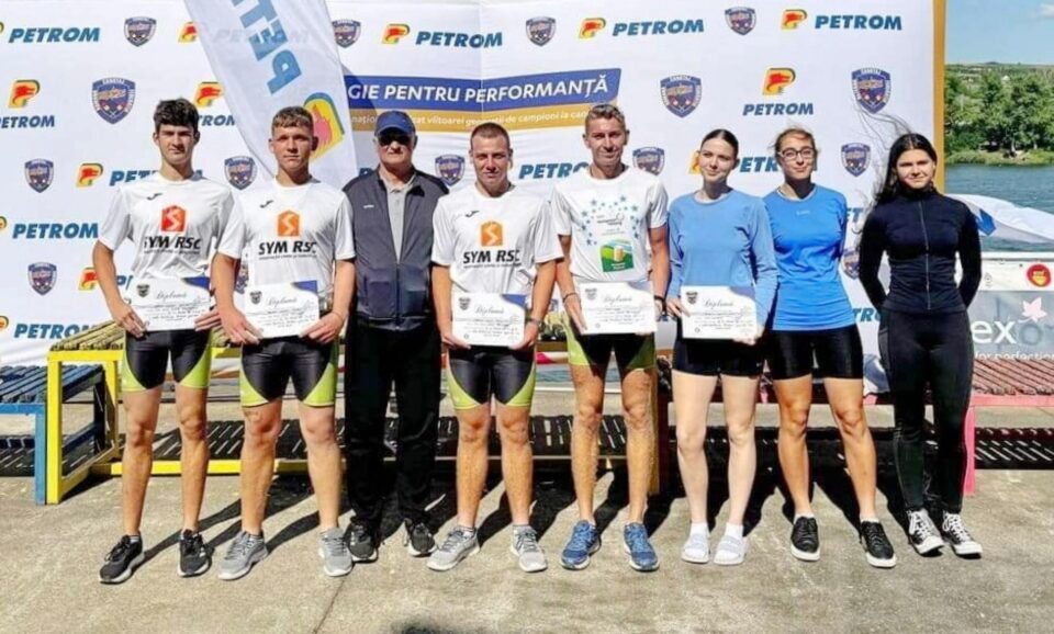 Canotorii de la CSS Nicu Gane antrenați de Vasile Avrămia