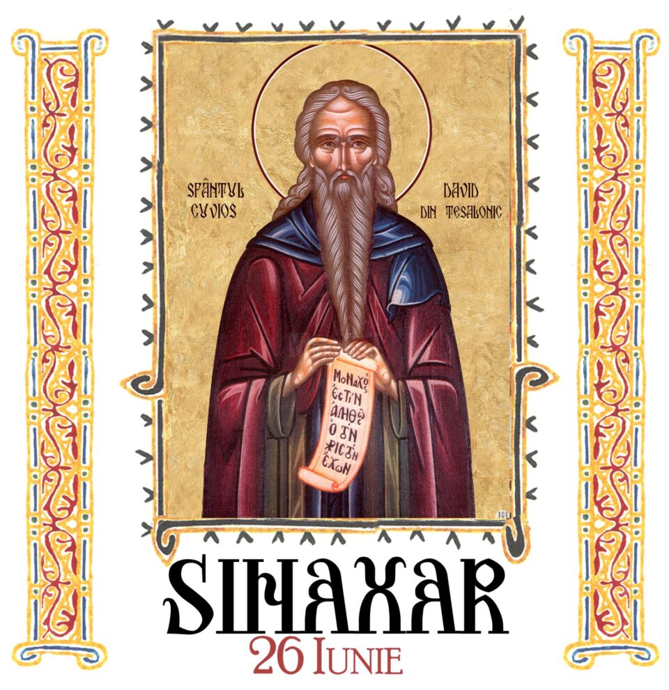 Sinaxar 26 iunie 2025