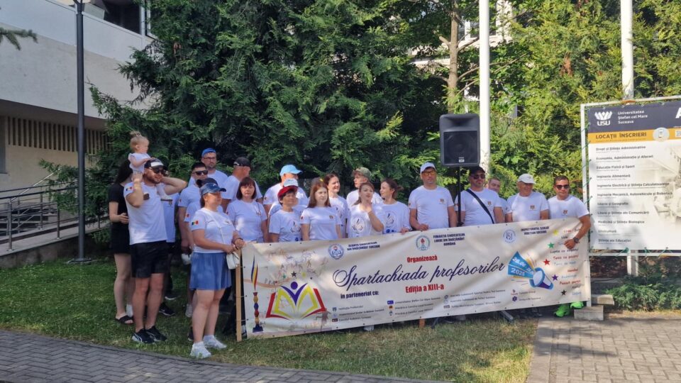 A XIII-a ediție a Spartachiadei a reunit profesori din România, Ucraina și Republica Moldova