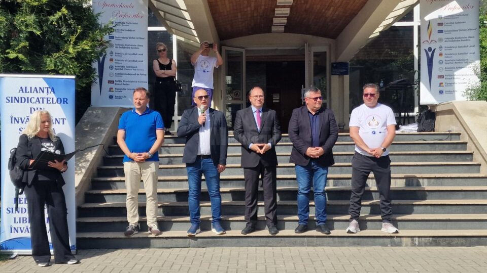 A XIII-a ediție a Spartachiadei a reunit profesori din România, Ucraina și Republica Moldova