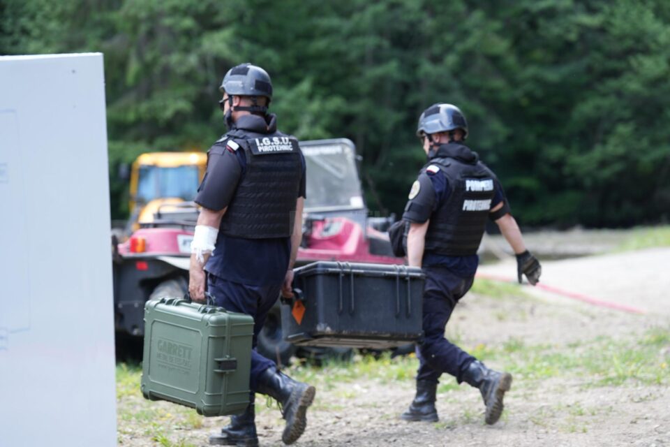 Amplu exercițiu al celor de la ISU Suceava