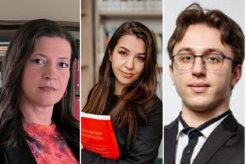 Cei trei studenti premiati