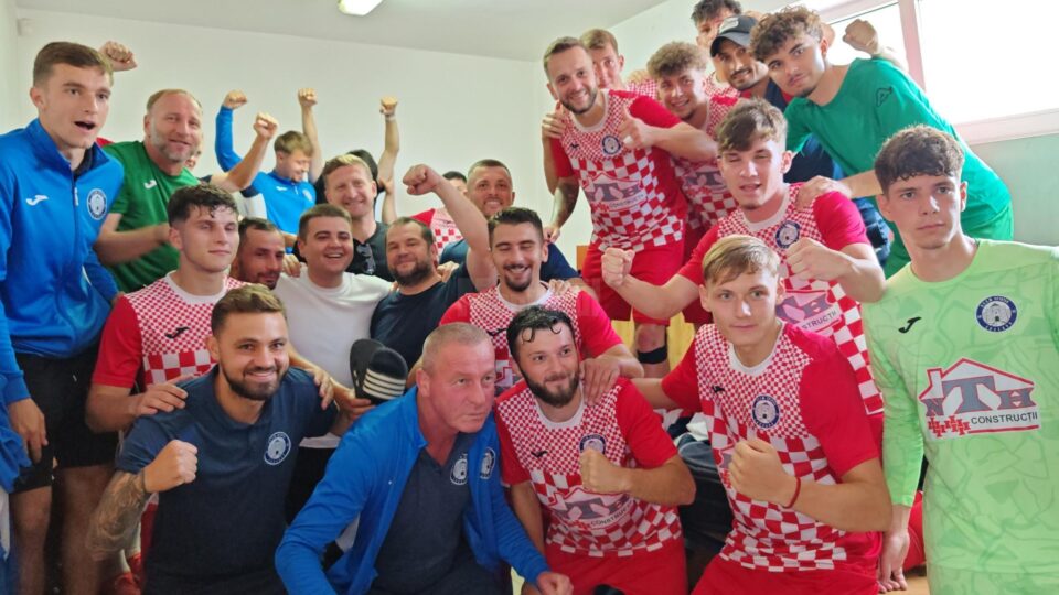 Presedintele Soldan a sarbatorit promovarea impreuna cu fotbalistii Cetatii