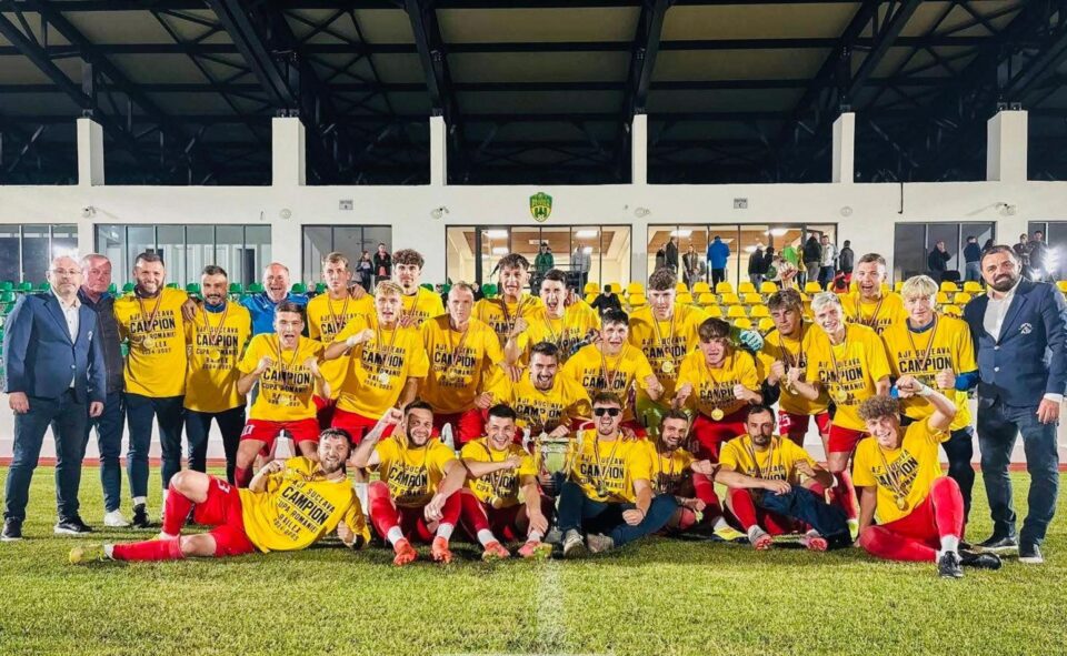 Cetatea a promovat în Liga a III-a. Foto BucovinaSport