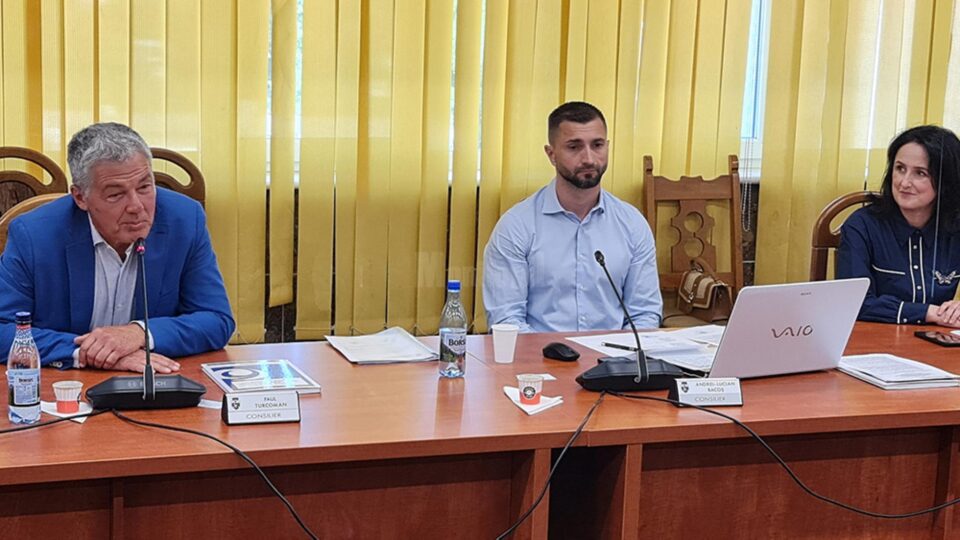 Adrian Păduraru, noul manager interimar al TMMVS, la ședința de Consiliu Local