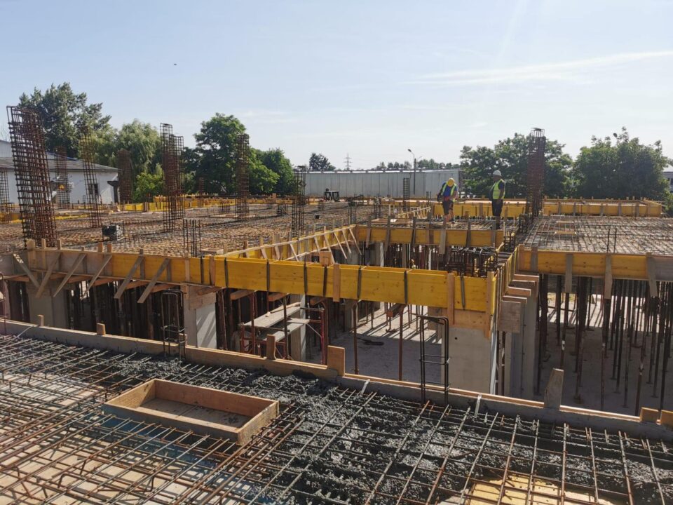 Lucrările la creșa din Siret avansează în ritm susținut