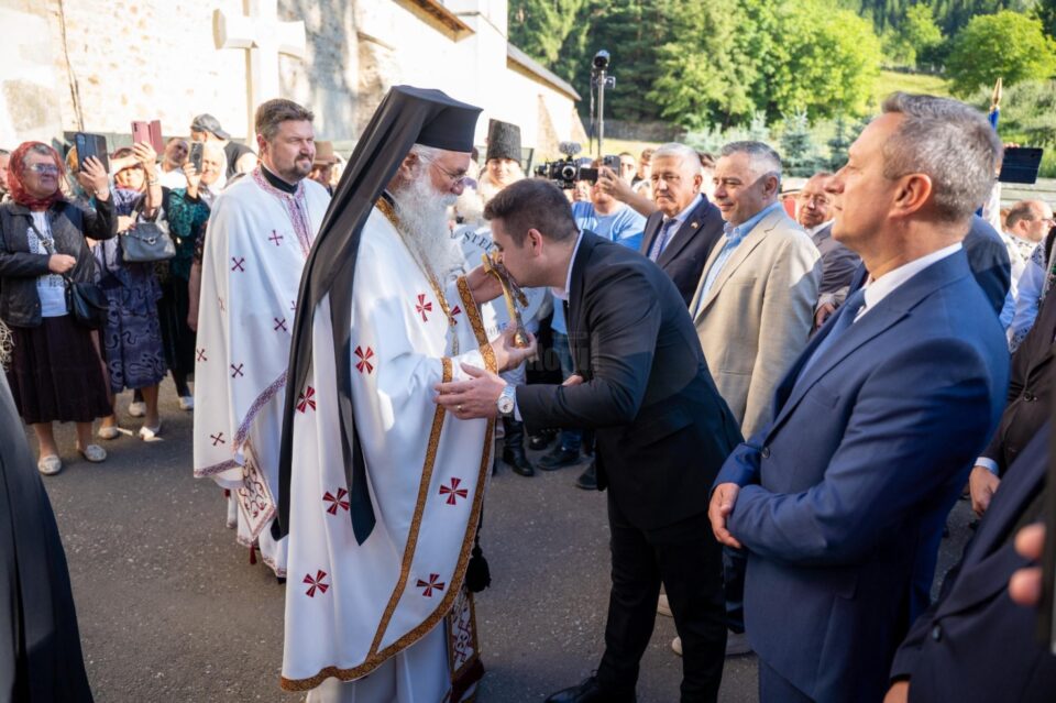 Președintele Consiliului Județean Suceava, Gheorghe Șoldan, a participat la pelerinajul de la Putna