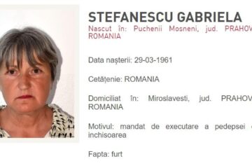 Gabriela Ștefănescu s-a aflat mult timp pe lista de urmăriți a Poliției Române