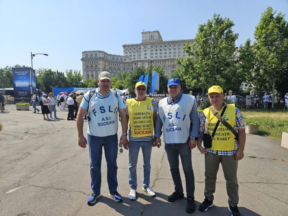 Protestul profesorilor din 7 iulie