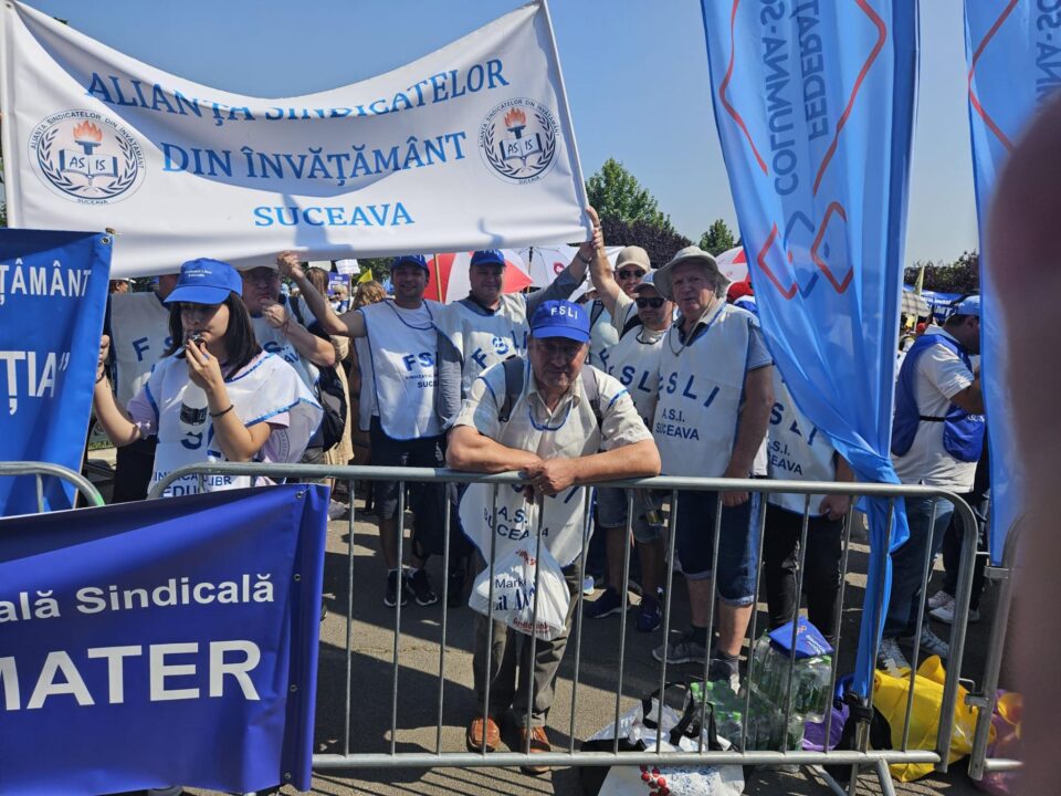 Protestul profesorilor din 7 iulie